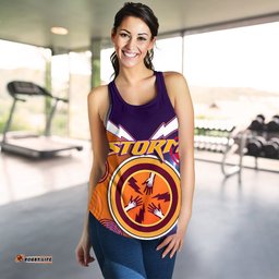 Melbourne Women's Racerback Tank Storm Style