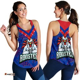 Sydney Roosters Indigenous Anzac Women Racerback Tank Prairie Style