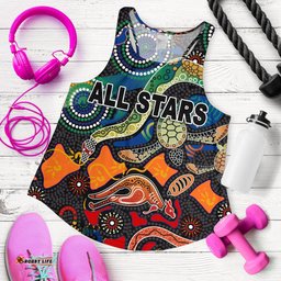 Indigenous Women Racerback Tank All Stars Pride Version