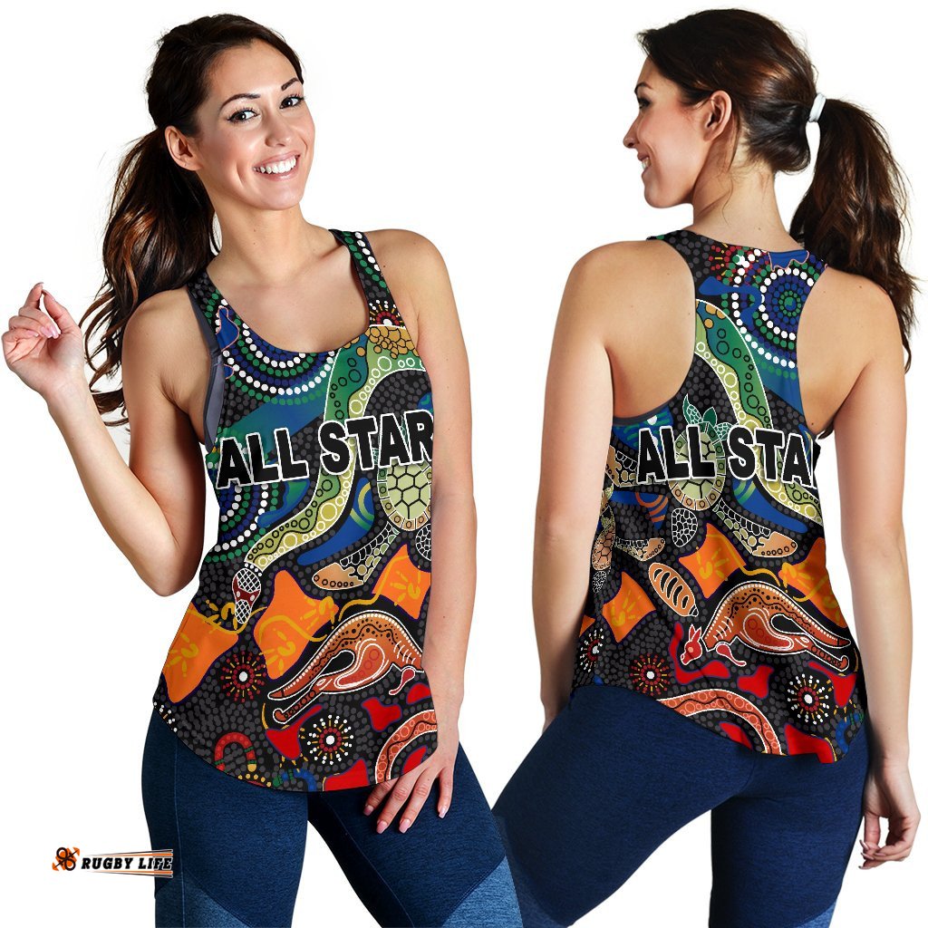 Indigenous Women Racerback Tank All Stars Pride Version