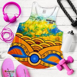 Aboriginal Women's Racerback Tank Australia Kangaroo Naidoc Week 2021