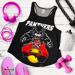 Panthers Women's Racerback Tank Special Map