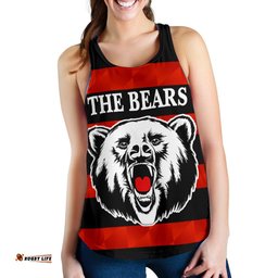 North Sydney Women Racerback Tank The Bears Simple Style