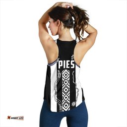Pies Indigenous Women's Racerback Tank Collingwood