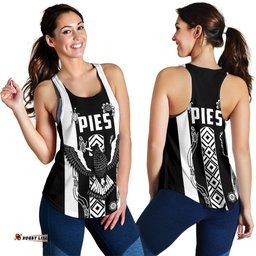 Pies Indigenous Women's Racerback Tank Collingwood