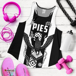 Pies Indigenous Women's Racerback Tank Collingwood