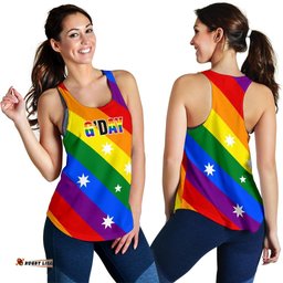 Racerback Tank G Day Tank Top Lgbt Color Women