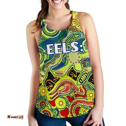 Parramatta Women's Racerback Tank Eels Unique Indigenous