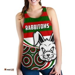 Rabbitohs Indigenous Rugby Women's Racerback Tank