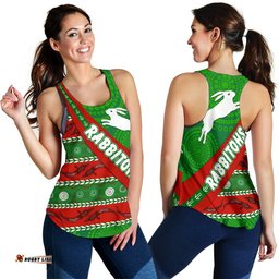 South Sydney Rabbitohs Aboriginal Women Racerback Tank Victorian Vibes