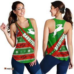 South Sydney Rabbitohs Aboriginal Women Racerback Tank Victorian Vibes
