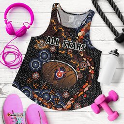 Indigenous Women Racerback Tank All Stars
