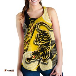 Richmond Women Racerback Tank Power Tigers Indigenous