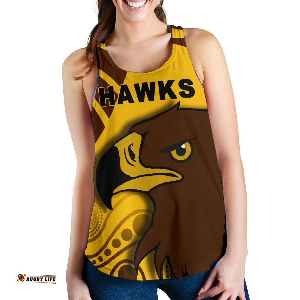 Hawks Racerback Tank