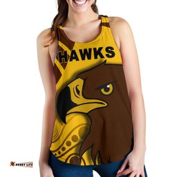 Hawks Racerback Tank