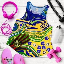 Eels Naidoc Special Women Racerback Tank