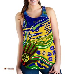 Eels Naidoc Special Women Racerback Tank