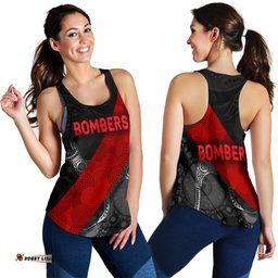 Essendon Women Racerback Tank Indigenous Bombers Black