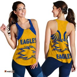 Eagles Women Racerback Tank West Coast Gold