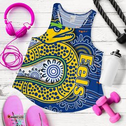 Parramatta Eels Women's Racerback Tank Indigenous