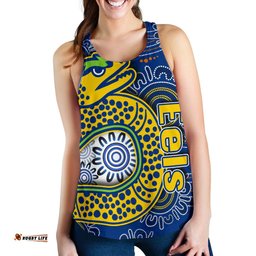 Parramatta Eels Women's Racerback Tank Indigenous