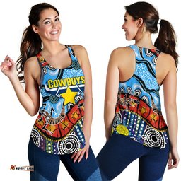 Cowboys Indigenous Women Racerback Tank