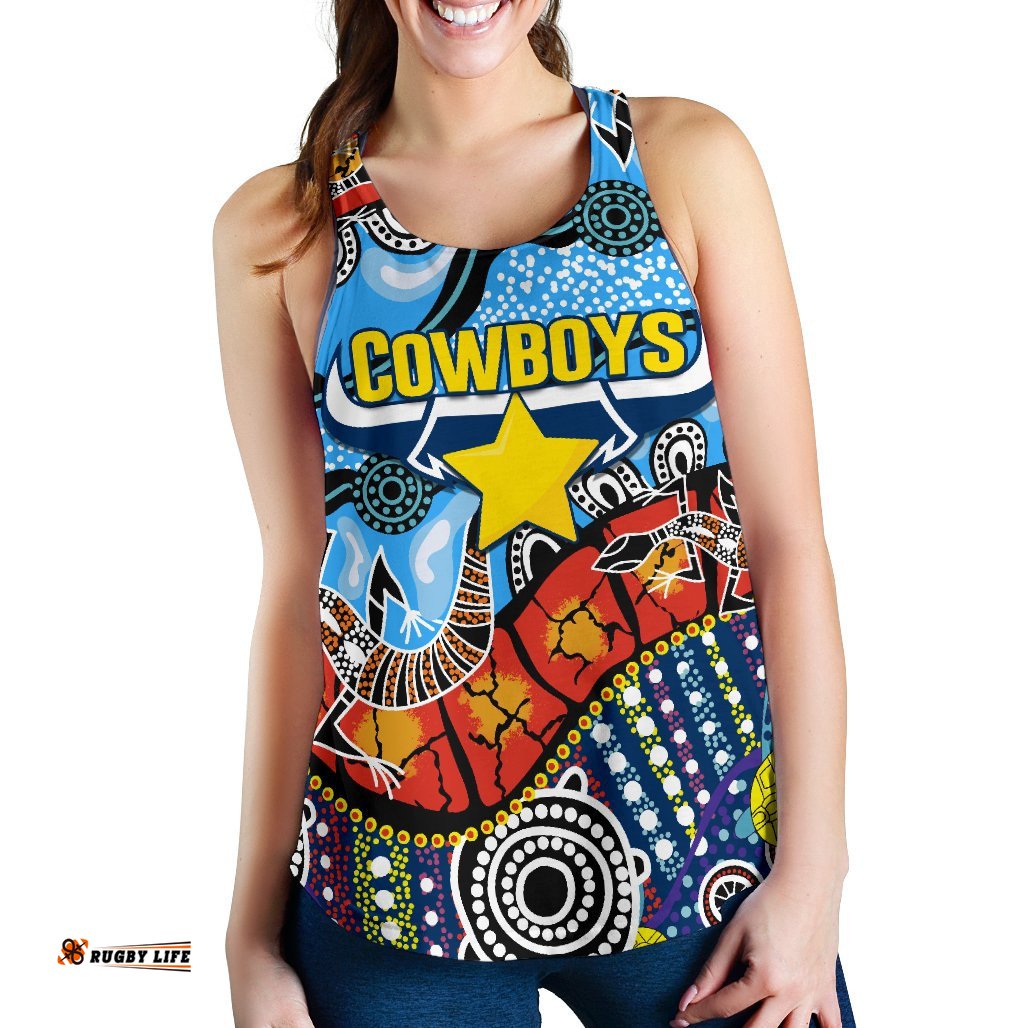 Cowboys Indigenous Women Racerback Tank