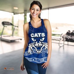 Cats Women's Racerback Tank Aboriginal