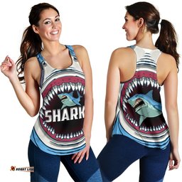 Sharks Rugby Women Racerback Tank Cronulla Sutherland