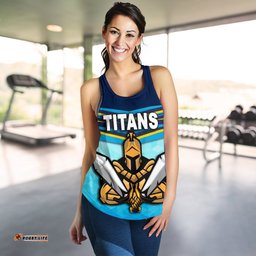 Gold Coast Women Racerback Tank Titans Gladiator
