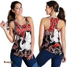 Dragons Women Racerback Tank St. George Indigenous Limited