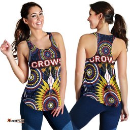 Adelaide Women's Racerback Tank Original Indigenous Crows