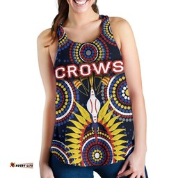 Adelaide Women's Racerback Tank Original Indigenous Crows