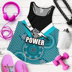 Port Adelaide Women's Racerback Tank Power