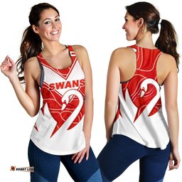 Swans Special Women Racerback Tank Indigenous Sydney