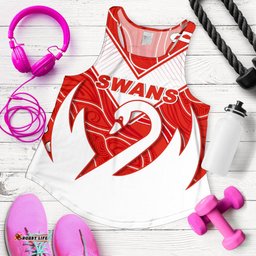 Swans Special Women Racerback Tank Indigenous Sydney