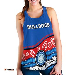 Bulldogs Indigenous Women Racerback Tank Western