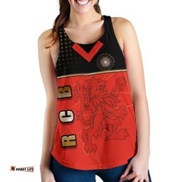 Bangalore Cricket India Women Racerback Tank Royal Challengers