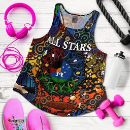 Indigenous All Stars Women Racerback Tank 2022 NAIDOC Week