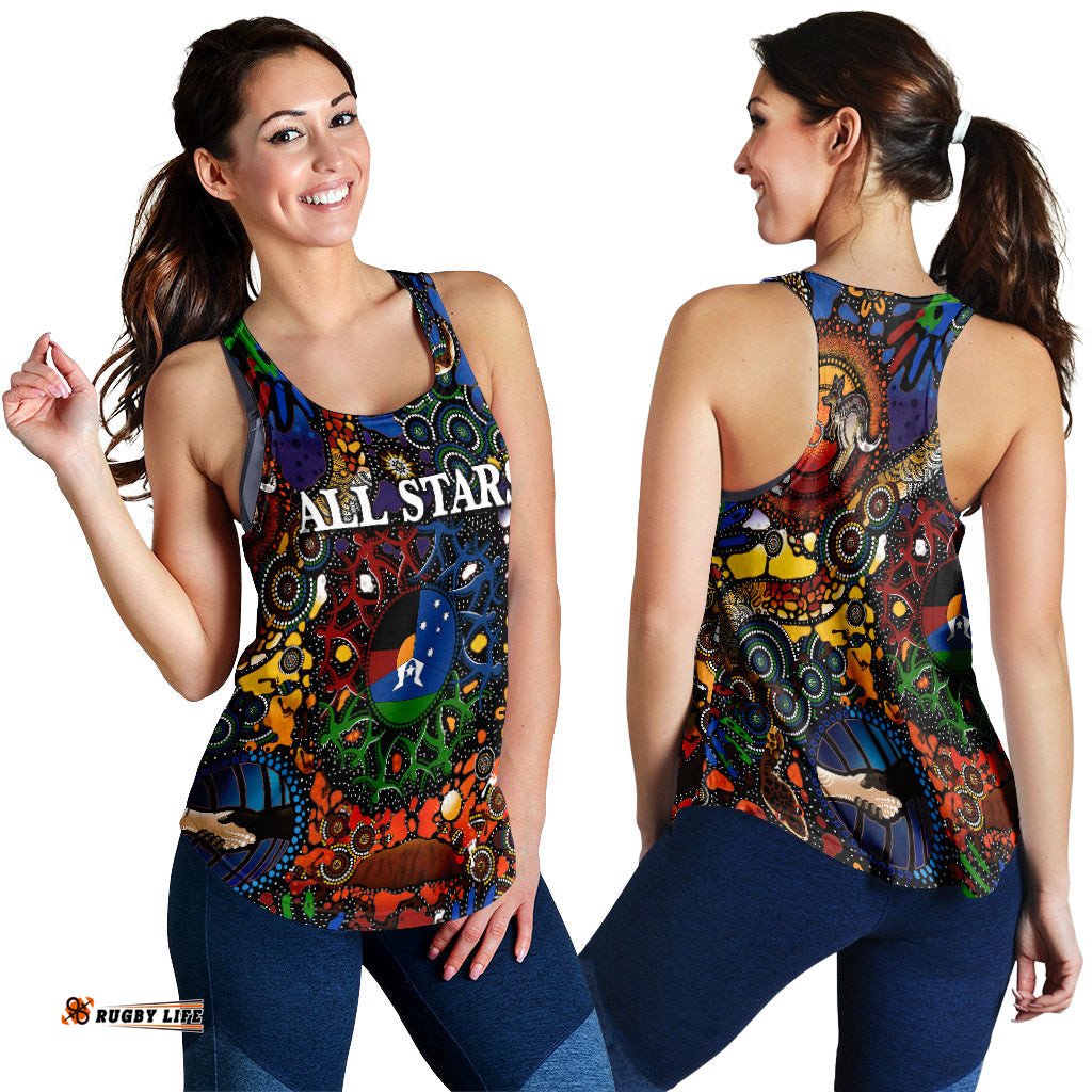 Indigenous All Stars Women Racerback Tank 2022 NAIDOC Week