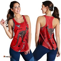 Bombers Indigenous Women Racerback Tank Essendon for Life