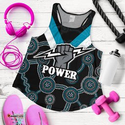 Port Adelaide Women Racerback Tank Power