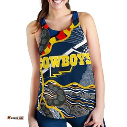 Cowboys Women Racerback Tank Unique Indigenous