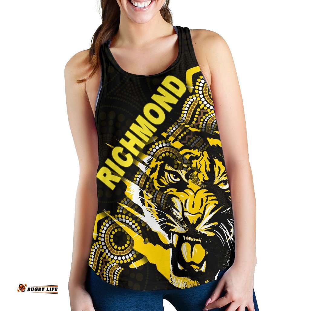 Richmond Racerback Tank Power Tigers Indigenous