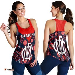Melbourne Demons 2021 Women Racerback Tank We are the Champions