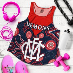 Melbourne Demons 2021 Women Racerback Tank We are the Champions