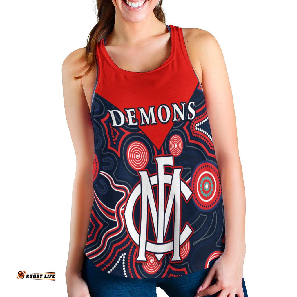 Melbourne Demons 2021 Women Racerback Tank We are the Champions