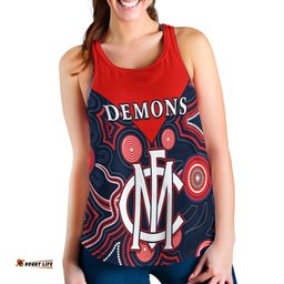 Melbourne Demons 2021 Women Racerback Tank We are the Champions