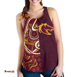 Brisbane Broncos Indigenous Women's Racerback Tank Half Style