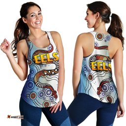Parramatta Women Racerback Tank Eels Simple Indigenous